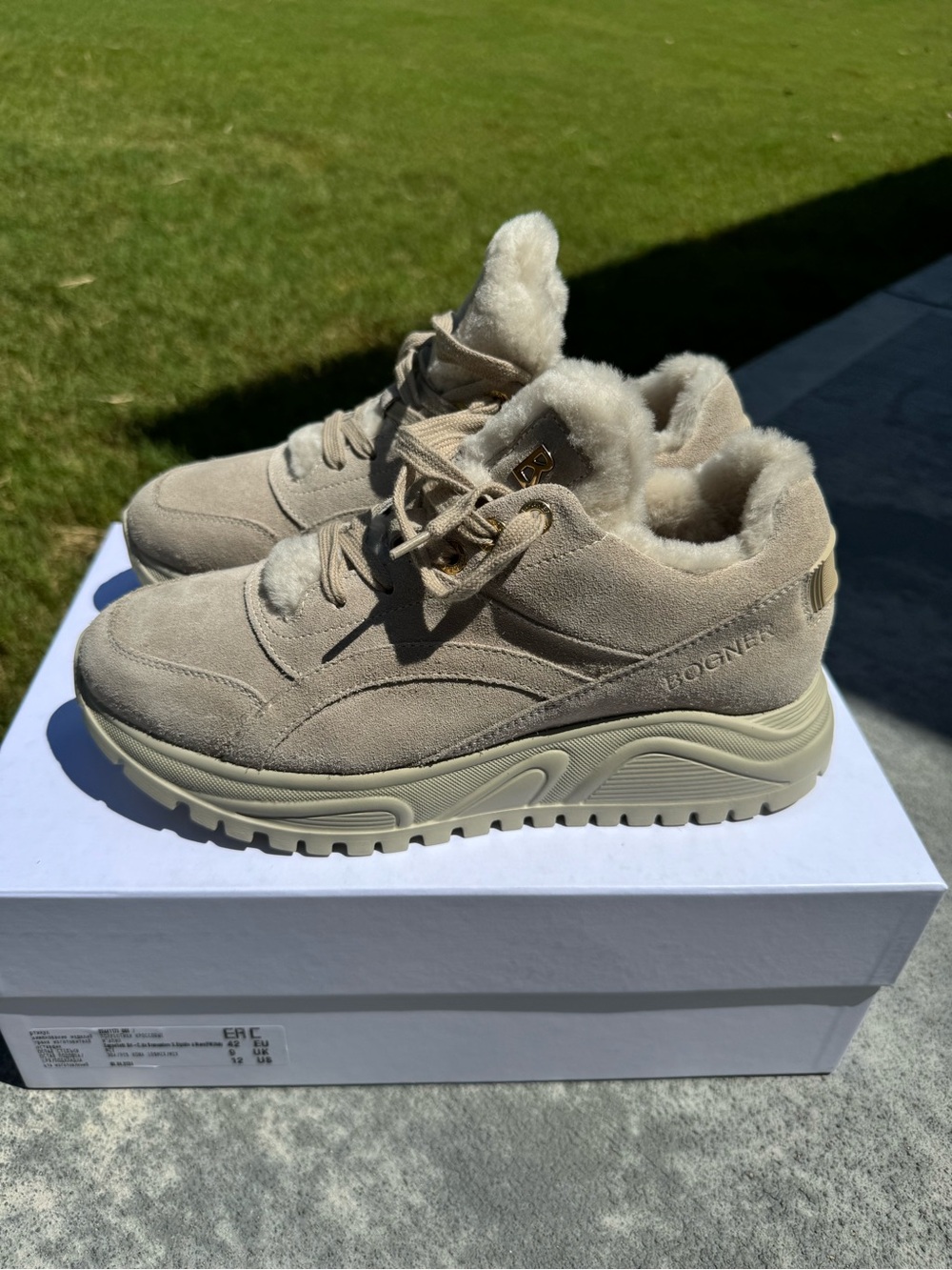 Bogner New Malaga suede sneakers EU 42 - Picture 4 of 17